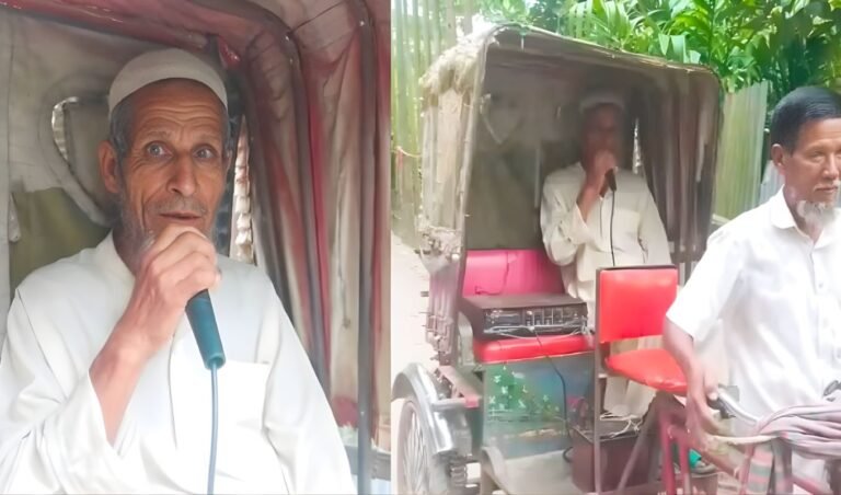 মাইকিং করে ছোট ভাইয়ের সঙ্গে মারামারির ঘোষণা দিলেন বৃদ্ধ Elderly Man in Gaibandha Goes Viral for Announcing Family Feud via Microphone