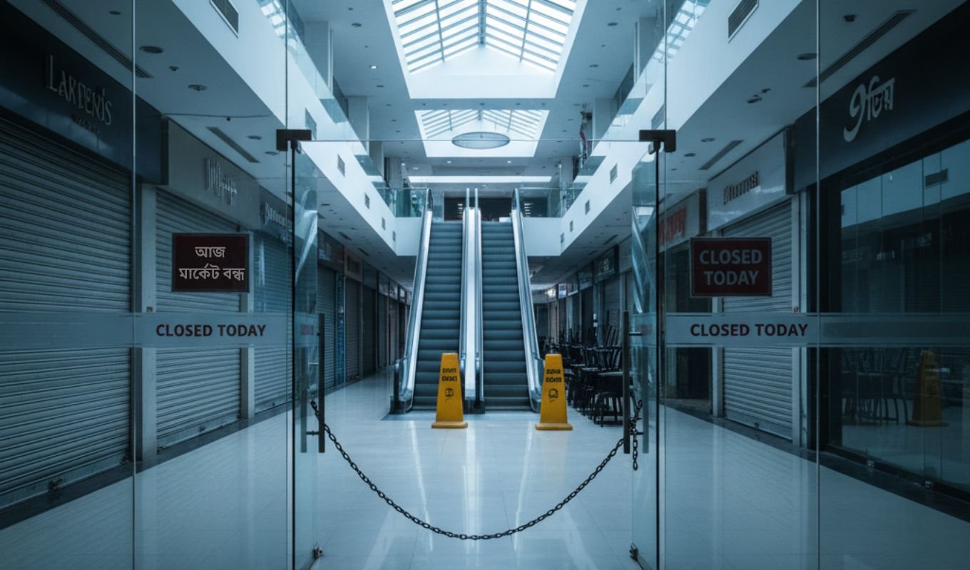 মার্কেট ও দোকানপাট বন্ধ আজ 1 Friday Closures of Shops, Markets and Tourist Spots in Dhaka