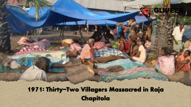 1971 Thirty Two Villagers Massacred in Raja Chapitola 1971: Thirty-Two Villagers Massacred in Raja Chapitola