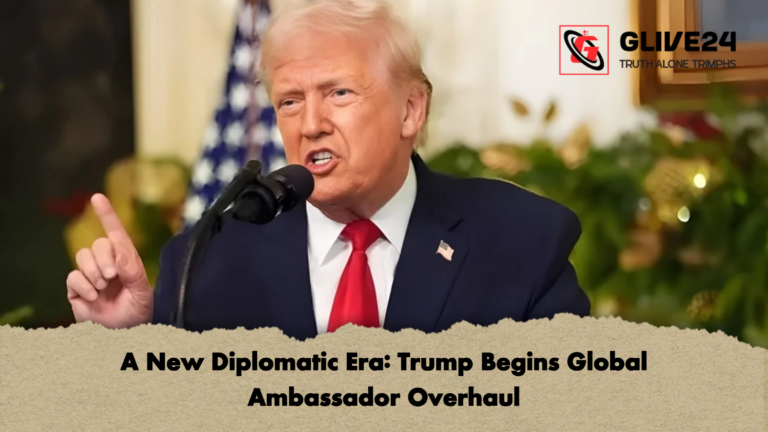 A New Diplomatic Era Trump Begins Global Ambassador Overhaul A New Diplomatic Era: Trump Begins Global Ambassador Overhaul