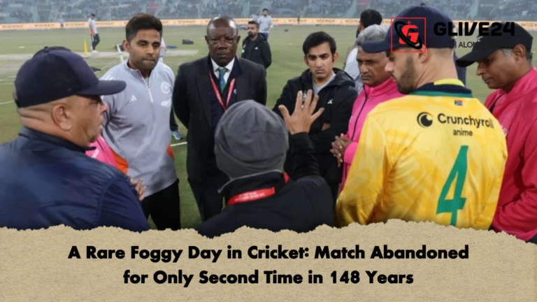 A Rare Foggy Day in Cricket Match Abandoned for Only Second Time in 148 Years A Rare Foggy Day in Cricket: Match Abandoned for Only Second Time in 148 Years