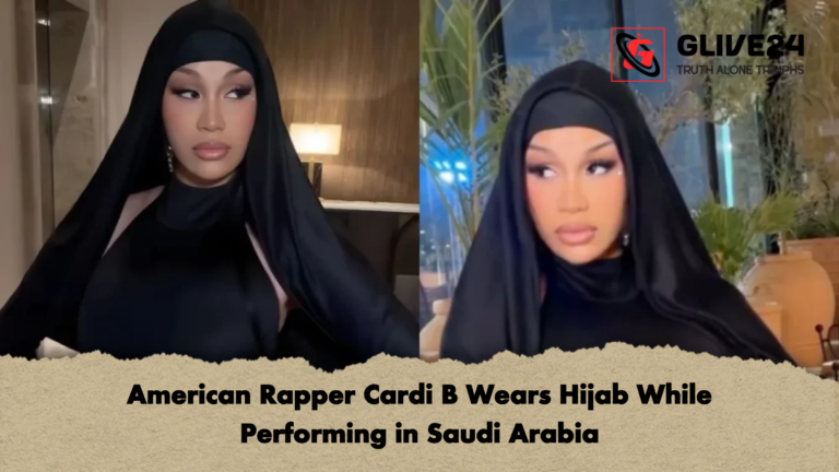 American Rapper Cardi B Wears Hijab While Performing in Saudi Arabia American Rapper Cardi B Wears Hijab While Performing in Saudi Arabia