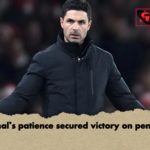Arsenals patience secured victory on penalties Arsenal's patience secured victory on penalties