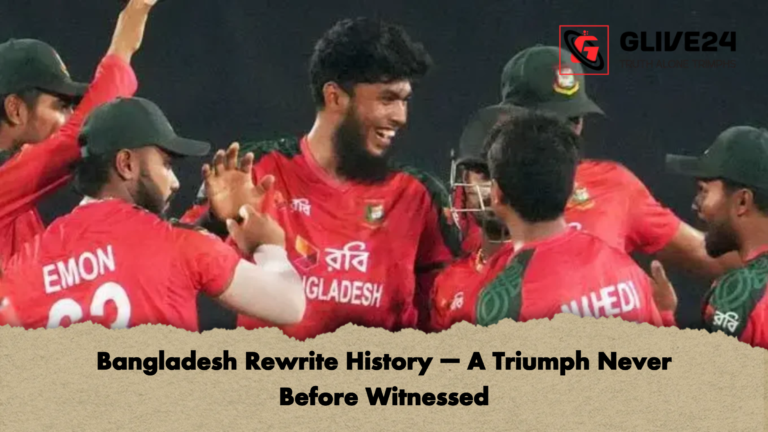 Bangladesh Rewrite History – A Triumph Never Before Witnessed Bangladesh Rewrite History – A Triumph Never Before Witnessed