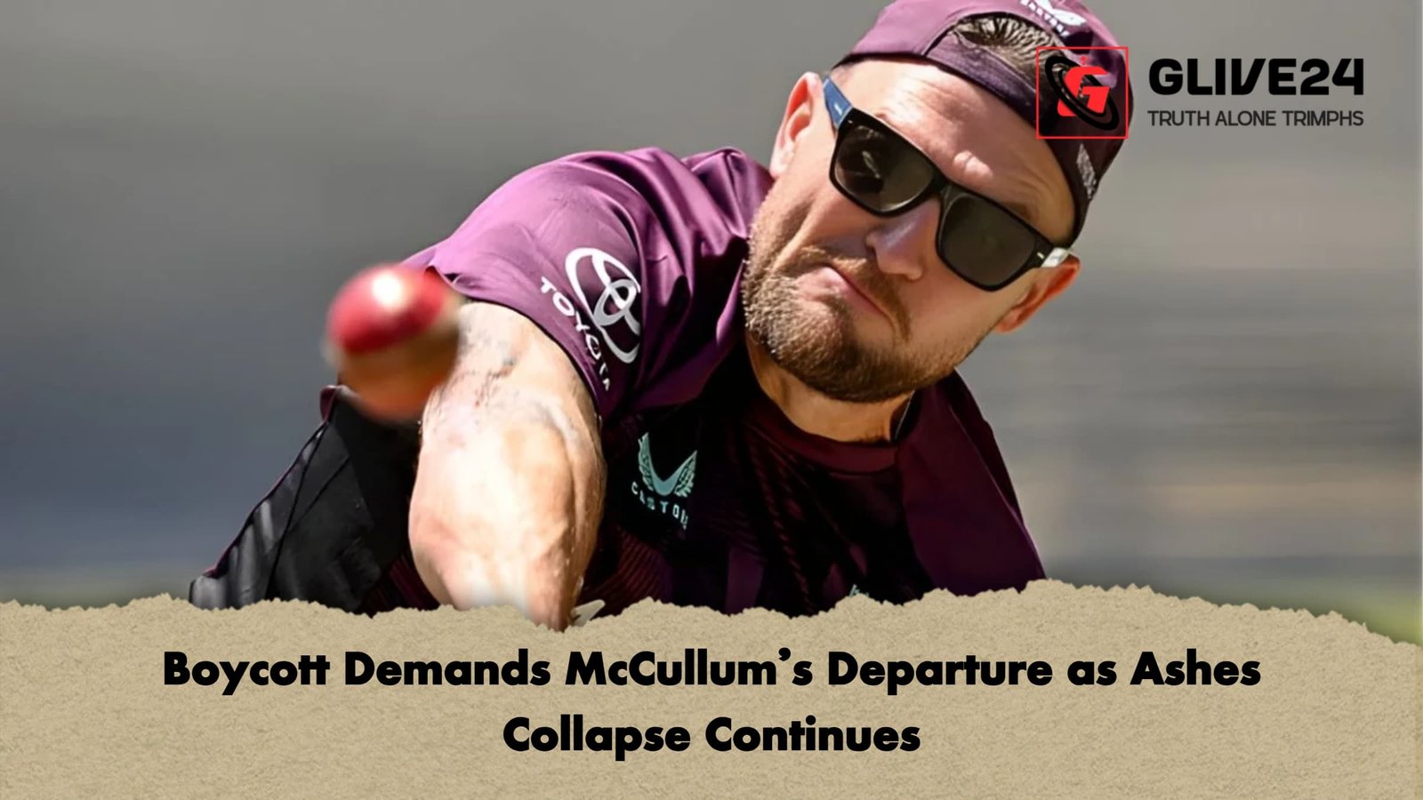 Boycott Demands McCullum’s Departure as Ashes Collapse Continues 1 Boycott Demands McCullums Departure as Ashes Collapse Continues Boycott Demands McCullum’s Departure as Ashes Collapse Continues