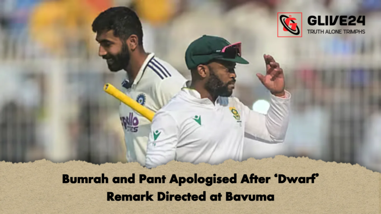 Bumrah and Pant Apologised After ‘Dwarf Remark Directed at Bavuma Bumrah and Pant Apologised After ‘Dwarf’ Remark Directed at Bavuma