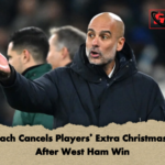 City Coach Cancels Players Extra Christmas Break After West Ham Win City Coach Cancels Players’ Extra Christmas Break After West Ham Win