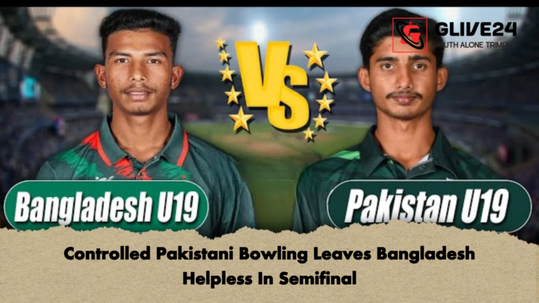 Controlled Pakistani Bowling Leaves Bangladesh Helpless In Semifinal Controlled Pakistani Bowling Leaves Bangladesh Helpless In Semifinal
