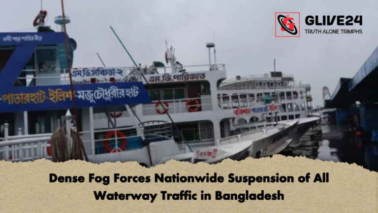 Dense Fog Forces Nationwide Suspension of All Waterway Traffic in Bangladesh Dense Fog Forces Nationwide Suspension of All Waterway Traffic in Bangladesh
