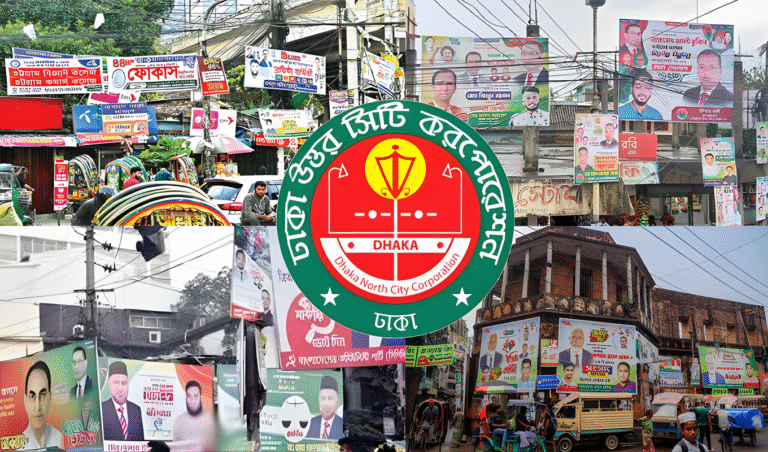 Dhaka South Issues Order to Remove Banners Across the City DSCC Orders Clearance of Illegal Banners and Posters in the Capital
