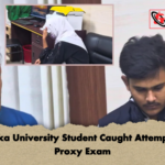 Dhaka University Student Caught Attempting Proxy Exam Dhaka University Student Caught Attempting Proxy Exam