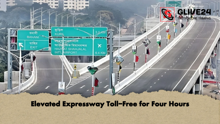 Elevated Expressway Toll Free for Four Hours Elevated Expressway Toll-Free for Four Hours