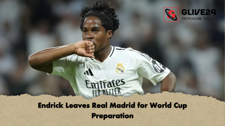 Endrick Leaves Real Madrid for World Cup Preparation Endrick Leaves Real Madrid for World Cup Preparation