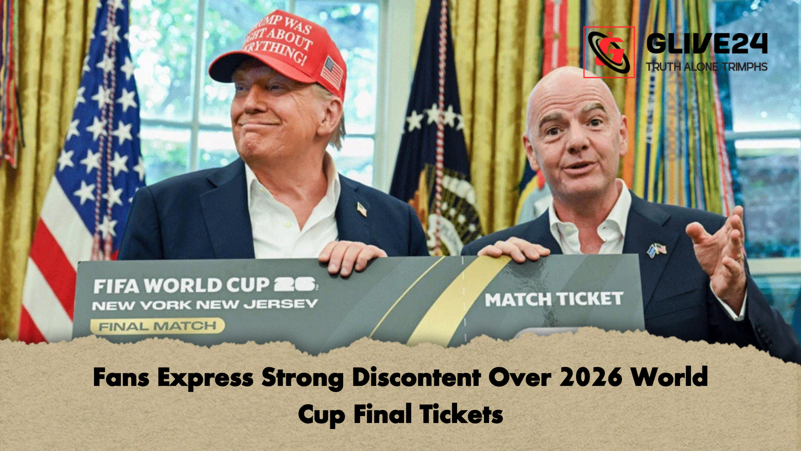 Fans Express Strong Discontent Over 2026 World Cup Final Tickets Fans Express Strong Discontent Over 2026 World Cup Final Tickets