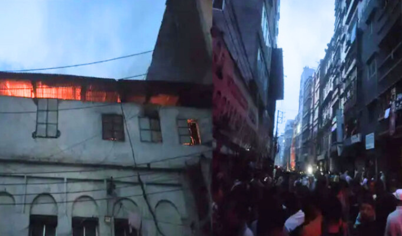 Fire in Two Chawkbazar Buildings Brought Under Control in Ninety Minutes 1 Fire in Chawkbazar Brought Under Control After Ninety Minutes Fire in Two Chawkbazar Buildings Brought Under Control in Ninety Minutes
