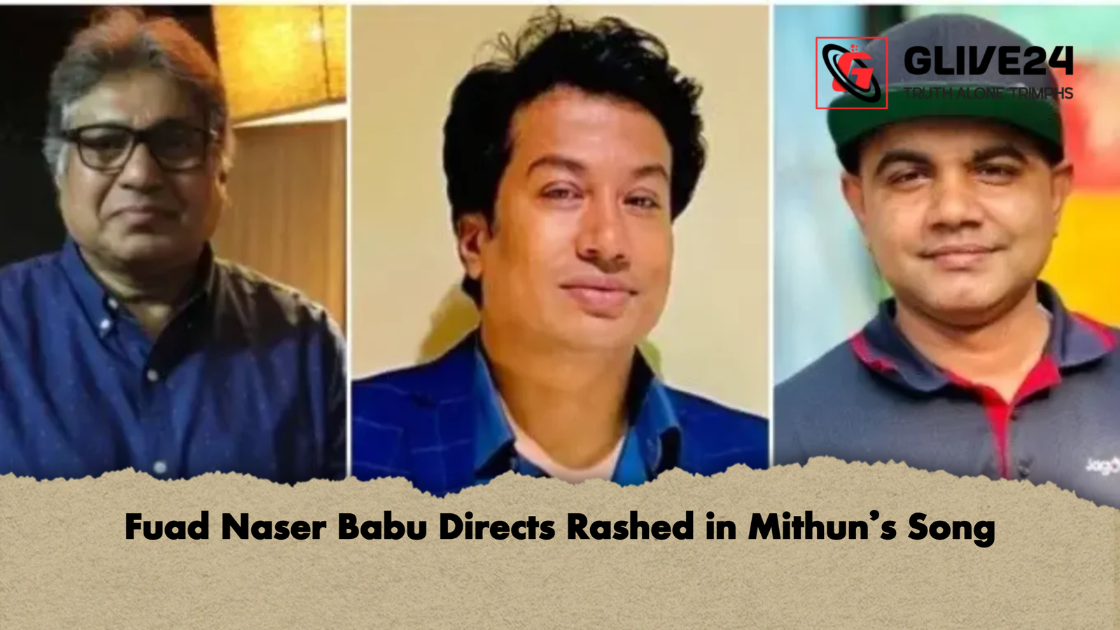 Fuad Naser Babu Directs Rashed in Mithuns Song Fuad Naser Babu Directs Rashed in Mithun’s Song