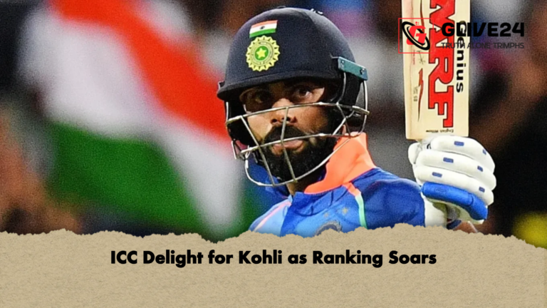 ICC Delight for Kohli as Ranking Soars ICC Delight for Kohli as Ranking Soars