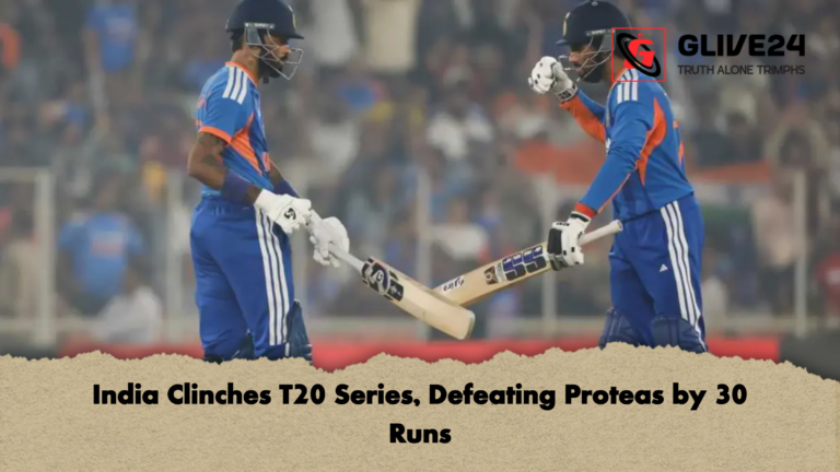 India Clinches T20 Series Defeating Proteas by 30 Runs India Clinches T20 Series, Defeating Proteas by 30 Runs