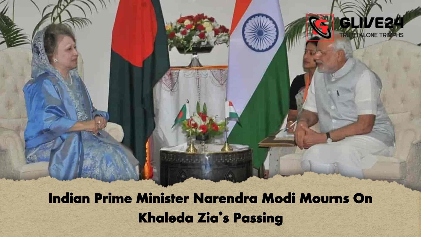 Indian Prime Minister Narendra Modi Mourns On Khaleda Zia’s Passing