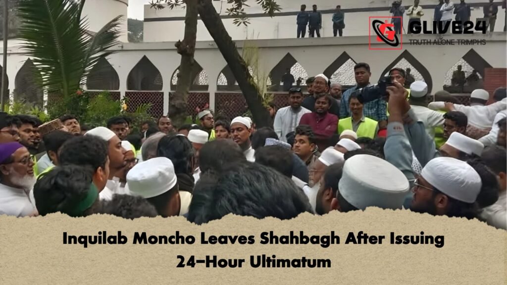 Inquilab Moncho Leaves Shahbagh After Issuing 24 Hour Ultimatum Inquilab Moncho Leaves Shahbagh After Issuing 24-Hour Ultimatum