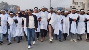 Jhenaidah BNP Factions Protest Against Gono Odhikar Candidate Jhenaidah BNP Factions Protest Against Gono Odhikar Candidate