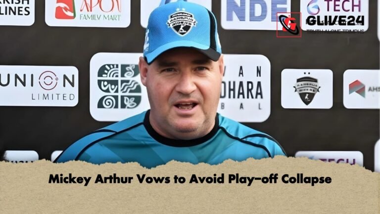 Mickey Arthur Vows to Avoid Play off Collapse Mickey Arthur Vows to Avoid Play-off Collapse