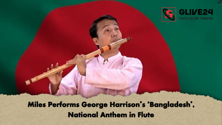 Miles Performs George Harrisons ‘Bangladesh National Anthem in Flute Miles Performs George Harrison’s ‘Bangladesh’, National Anthem in Flute