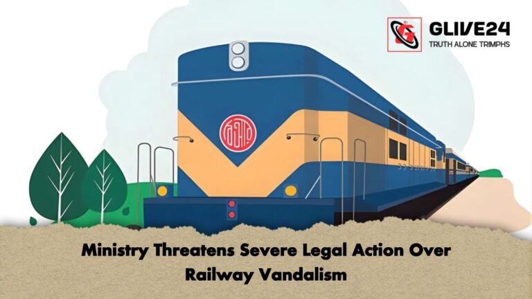 Ministry Threatens Severe Legal Action Over Railway Vandalism Ministry Threatens Severe Legal Action Over Railway Vandalism