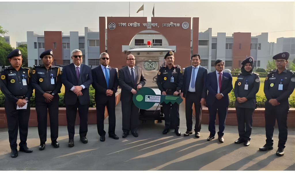Modhumoti Bank Gifts Electric Cart to Dhaka Central Jail