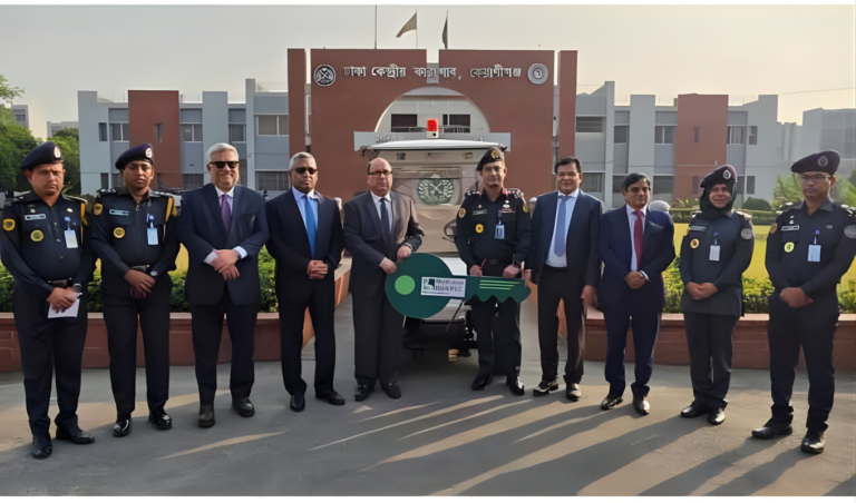 Modhumoti Bank Gifts Electric Cart to Dhaka Central Jail