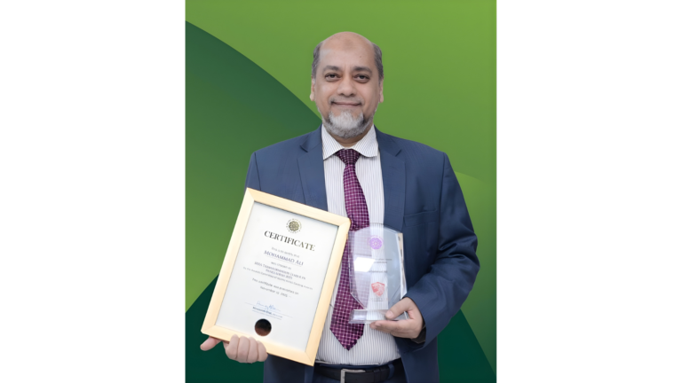 Mohammad Ali Named IRBA Transformation Leader 2025