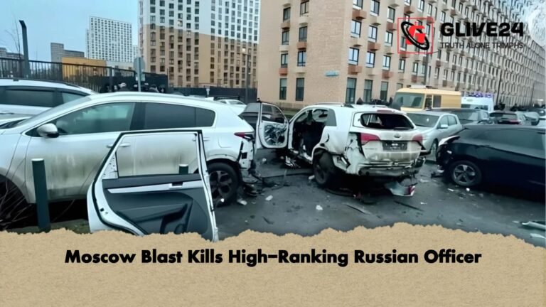 Moscow Blast Kills High Ranking Russian Officer Moscow Blast Kills High-Ranking Russian Officer
