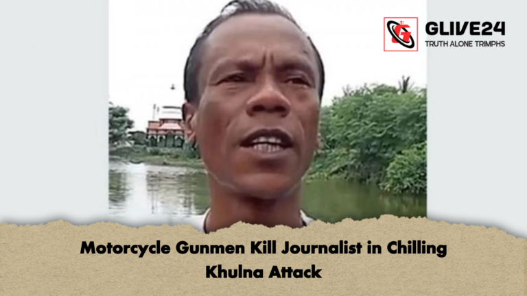Motorcycle Gunmen Kill Journalist in Chilling Khulna Attack Motorcycle Gunmen Kill Journalist in Chilling Khulna Attack