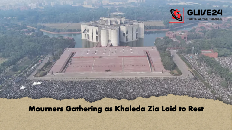 Mourners Gathering as Khaleda Zia Laid to Rest Mourners Gathering as Khaleda Zia Laid to Rest