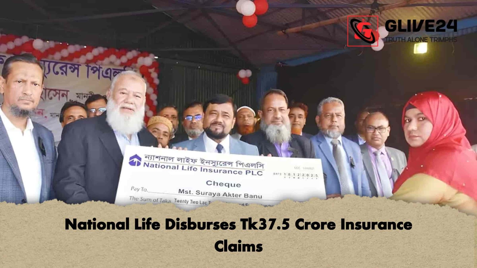 National Life Disburses Tk37.5 Crore Insurance Claims