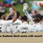 New Zealand clinch series with record win New Zealand clinch series with record win