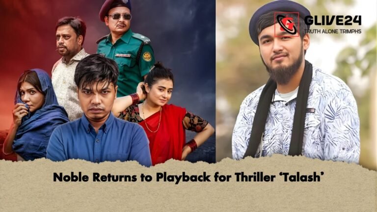 Noble Returns to Playback for Thriller ‘Talash Noble Returns to Playback for Thriller ‘Talash’