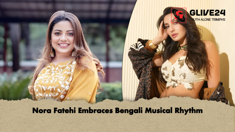 Nora Fatehi Embraces Bengali Musical Rhythm Nora Fatehi Embraces Bengali Musical Rhythm