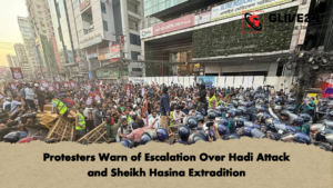 Protesters Warn of Escalation Over Hadi Attack and Sheikh Hasina Extradition Protesters Warn of Escalation Over Hadi Attack and Sheikh Hasina Extradition