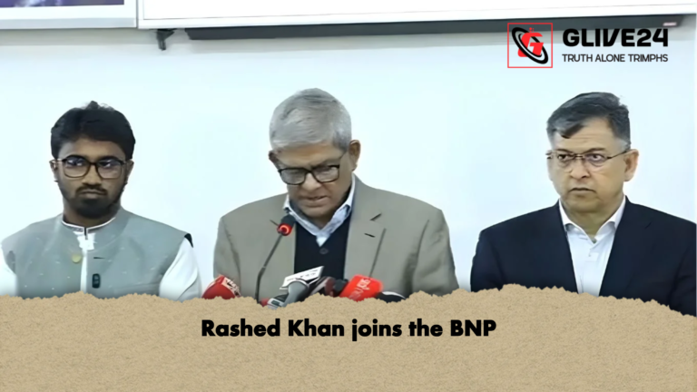 Rashed Khan joins the BNP Rashed Khan joins the BNP