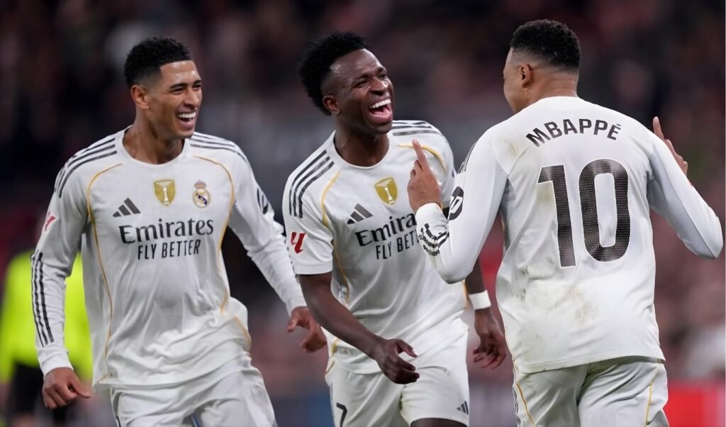 Real Madrid End Draw Run with Mbappé Double Real Madrid End Draw Run with Mbappé Double