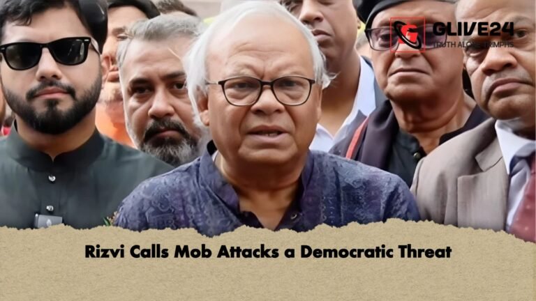 Rizvi Calls Mob Attacks a Democratic Threat 1 Rizvi Calls Mob Attacks a Democratic Threat