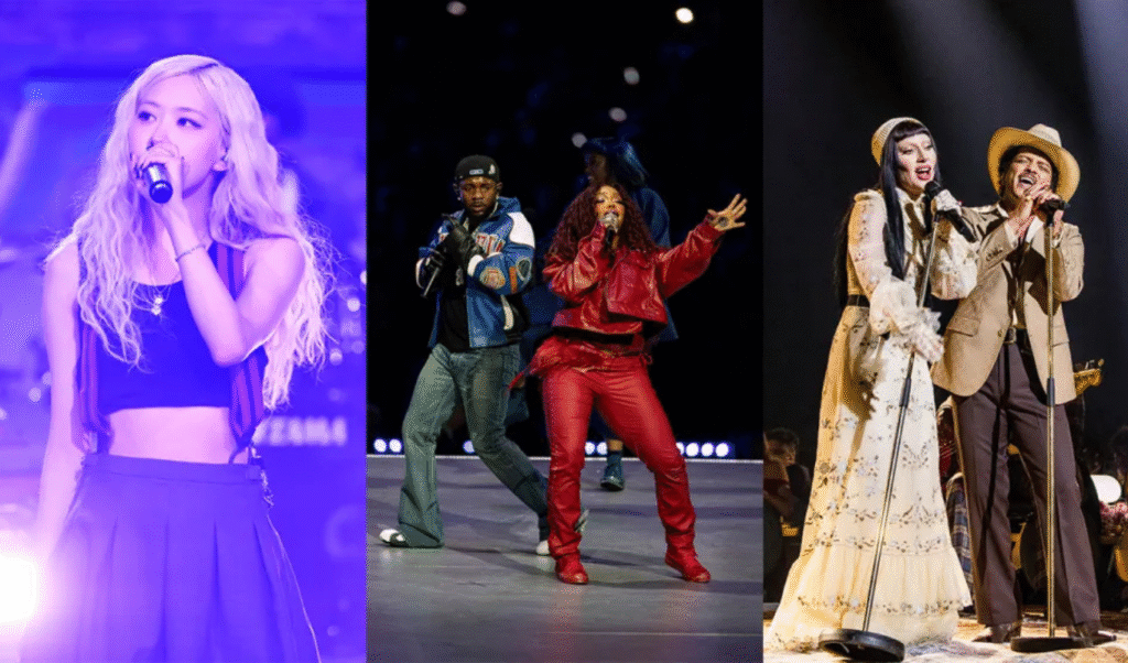 K-pop and Rising Artists Shine in Apple Music’s 2025 Year-End Charts Rose and Bruno Mars Apt Tops Apple Musics 2025 Global Songs K-pop and Rising Artists Shine in Apple Music’s 2025 Year-End Charts