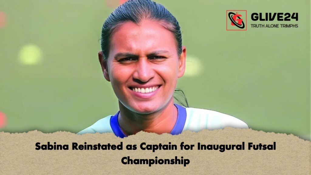Sabina Reinstated as Captain for Inaugural Futsal Championship Sabina Reinstated as Captain for Inaugural Futsal Championship Sabina Reinstated as Captain for Inaugural Futsal Championship
