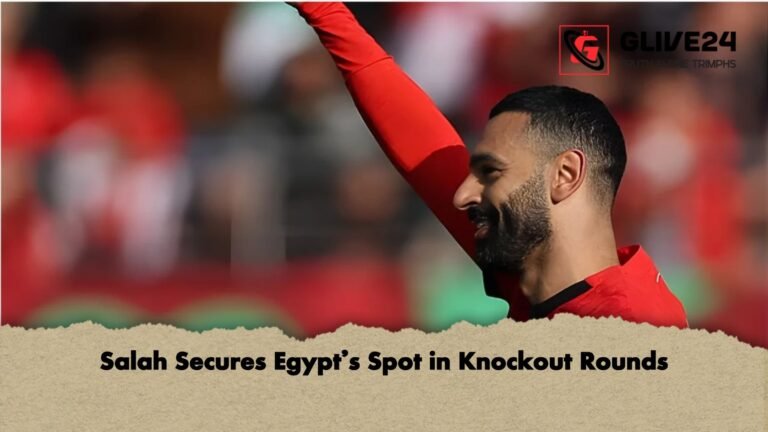 Salah Secures Egypts Spot in Knockout Rounds Salah Secures Egypt’s Spot in Knockout Rounds