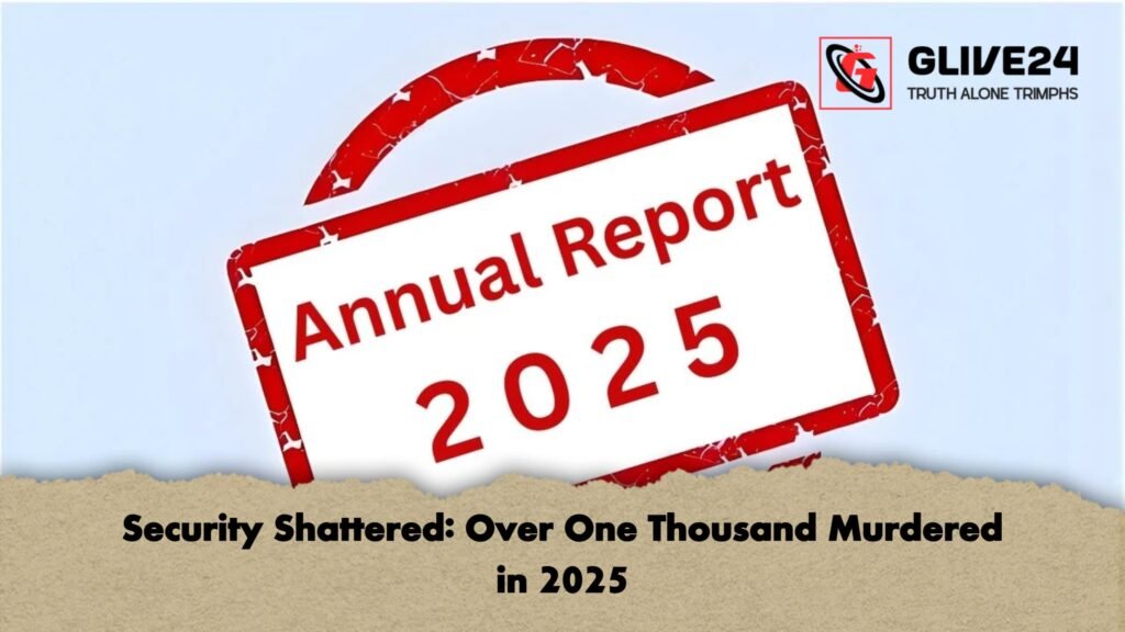 Security Shattered: Over One Thousand Murdered in 2025 2 Security Shattered Over One Thousand Murdered in 2025 Security Shattered: Over One Thousand Murdered in 2025