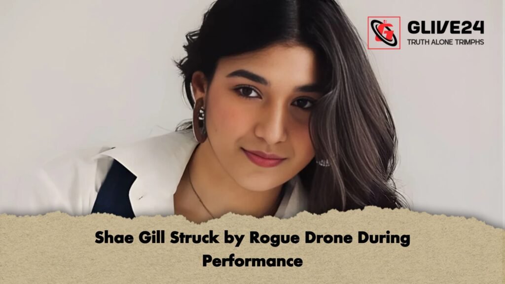 Shae Gill Struck by Rogue Drone During Performance 2 Shae Gill Struck by Rogue Drone During Performance Shae Gill Struck by Rogue Drone During Performance