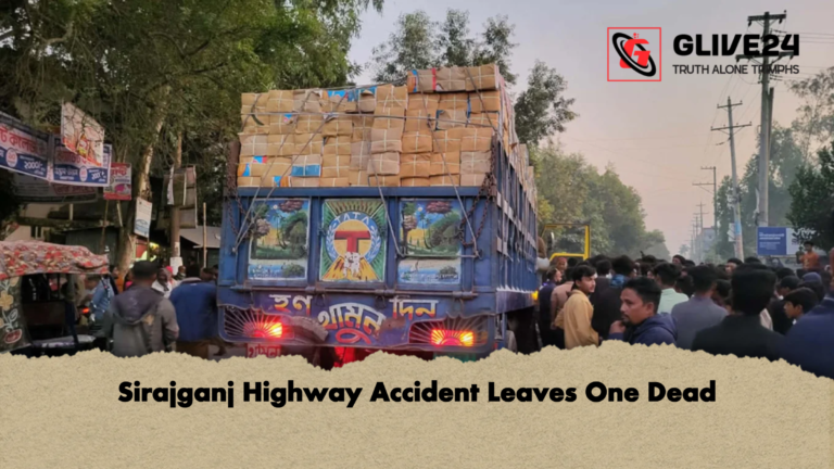 Sirajganj Highway Accident Leaves One Dead Sirajganj Highway Accident Leaves One Dead