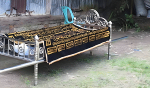Son keeps fathers body outside home for 23 hours over property dispute Burial delayed in Thakurgaon as son blocks father's body over property dispute