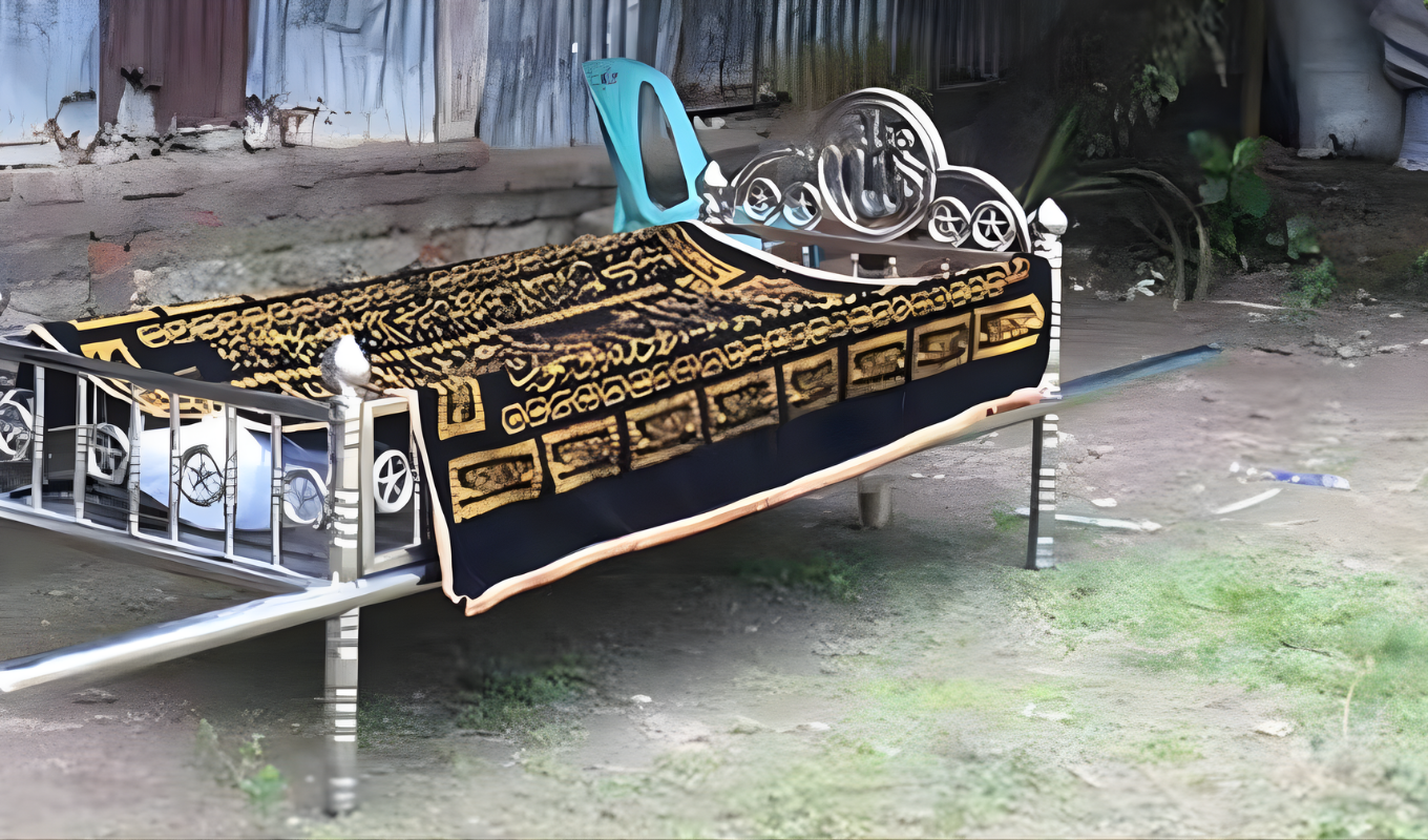 Burial delayed in Thakurgaon as son blocks father's body over property dispute 1 Son keeps fathers body outside home for 23 hours over property dispute Burial delayed in Thakurgaon as son blocks father's body over property dispute